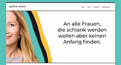 Desktop Screenshot of martina-leukert.de